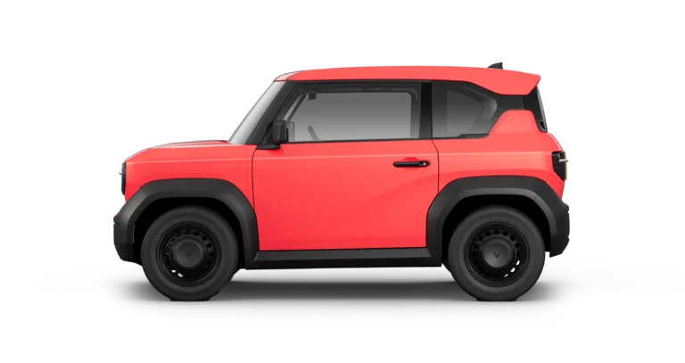 VinFast VF3 màu đỏ Solar Ruby