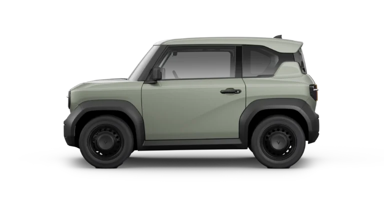 VinFast VF3 màu xanh mint Urban Mint