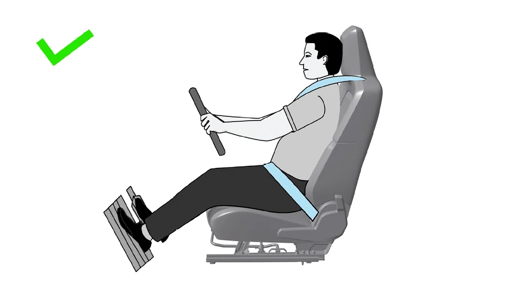 Tư thế ngồi đúng khi lái xe VinFast VF3
