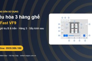 Điều hòa VinFast VF9: chỉnh nhiệt độ, cửa gió cho hàng 2 và hàng 3, sấy kính sau