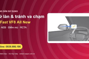 Giữ làn và tránh va chạm VinFast VF8 All New: LKA, ELK, FCW, AEB, BSD và RCTA