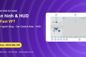 Màn hình VinFast VF7: bố cục, hồ sơ người dùng, Car Control Area và HUD