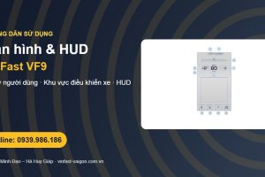 Màn hình VinFast VF9: bố cục, hồ sơ người dùng, Khu vực điều khiển xe và HUD